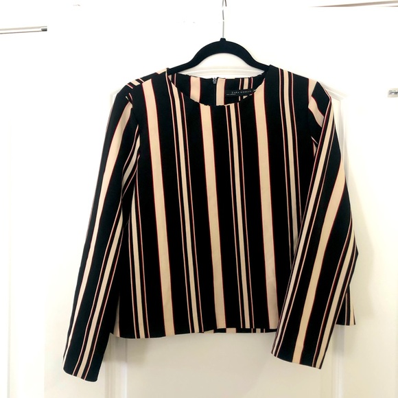 ZARA Long Sleeved Top - Picture 2 of 6